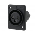XACF (CP30012); Socket; XLR; female; PIN: 3; for panel mounting,screw; soldering; CLIFF XACF (CP30012); Socket; XLR; female; PIN: 3; for panel mounting,screw; soldering; CLIFF
