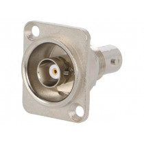 CP30118; Coupler; BNC socket,both sides; FT; shielded; metal; 19x24mm; 50Ω; CLIFF