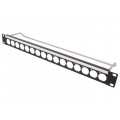CP30150; Mounting adapter; patch panel; RACK; screw; Size: 19 CP30150; Mounting adapter; patch panel; RACK; screw; Size: 19