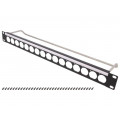 CP30151; Mounting adapter; patch panel; RACK; screw; Thread: M3; CLIFF CP30151; Mounting adapter; patch panel; RACK; screw; Thread: M3; CLIFF