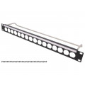 CP30152; Mounting adapter; patch panel; RACK; screw; Thread: UNC4-40; CLIFF CP30152; Mounting adapter; patch panel; RACK; screw; Thread: UNC4-40; CLIFF