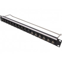 CP30178; Connector: fiber optic; patch panel; RACK,ST; screw; Size: 19