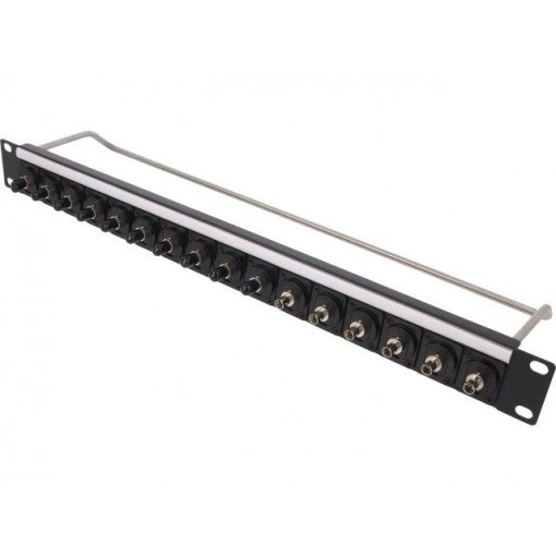 CP30178; Connector: fiber optic; patch panel; RACK,ST; screw; Size: 19