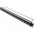 CP30180; Connector: fiber optic; patch panel; screw; Size: 19 CP30180; Connector: fiber optic; patch panel; screw; Size: 19