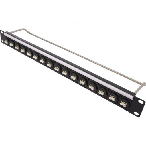 CP30180; Connector: fiber optic; patch panel; screw; Size: 19