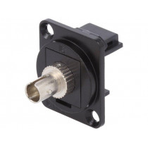 CP30218MB; Connector: fiber optic; coupler; ST,both sides; Mat: metal; CLIFF