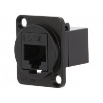 CP30220MB; Coupler; FT; Cat: 5e; Layout: 8p8c; RJ45 socket,both sides; 19x24mm; CLIFF