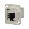 CP30220SM; Coupler; FT; Cat: 5e; shielded; Layout: 8p8c; Case: XLR standard; CLIFF