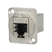 CP30220SM; Coupler; FT; Cat: 5e; shielded; Layout: 8p8c; Case: XLR standard; CLIFF