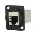 CP30220SMB; Coupler; FT; Cat: 5e; shielded; Layout: 8p8c; Case: XLR standard; CLIFF