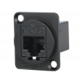 CP30222MB; Coupler; FT; Cat: 6; Layout: 8p8c; RJ45 socket,both sides; 19x24mm; CLIFF