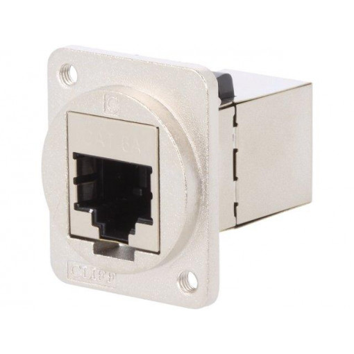 CP30225SM3; Coupler; FT; Cat: 6a; shielded; Layout: 8p8c; Case: XLR standard; CLIFF