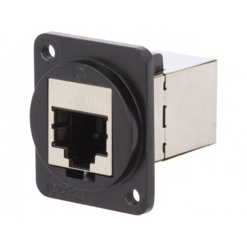 CP30225SM3B; Coupler; FT; Cat: 6a; shielded; Layout: 8p8c; Case: XLR standard; CLIFF