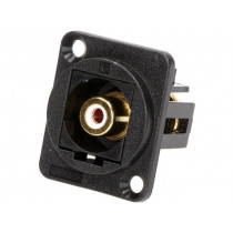 CP30231; Coupler; RCA socket,both sides; Case: XLR standard; 19x24mm; CLIFF