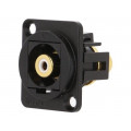 CP30231MB; Coupler; RCA socket,both sides; Case: XLR standard; 19x24mm; CLIFF CP30231MB; Coupler; RCA socket,both sides; Case: XLR standard; 19x24mm; CLIFF
