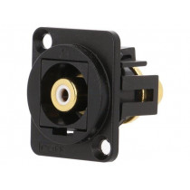 CP30231MB; Coupler; RCA socket,both sides; Case: XLR standard; 19x24mm; CLIFF