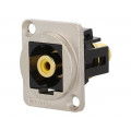 CP30232M; Coupler; RCA socket,both sides; Case: XLR standard; 19x24mm; CLIFF CP30232M; Coupler; RCA socket,both sides; Case: XLR standard; 19x24mm; CLIFF