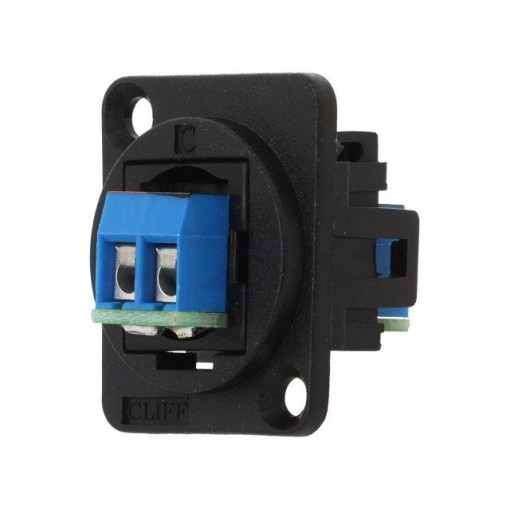 CP30240; Transition: coupler; FT; screw terminal; 10A; 60V; Mat: plastic; CLIFF