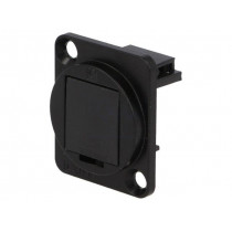 CP30241MB; Protection cap; black; metal; Case: XLR standard; 19x24mm; CLIFF