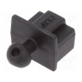 CP30291; Protection cap; Colour: black; Application: RJ45 sockets; CLIFF CP30291; Protection cap; Colour: black; Application: RJ45 sockets; CLIFF