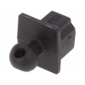 CP30296; Protection cap; USB 3.0; Application: USB B sockets; black; CLIFF