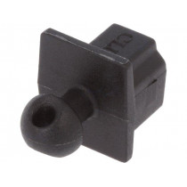 CP30296; Protection cap; USB 3.0; Application: USB B sockets; black; CLIFF