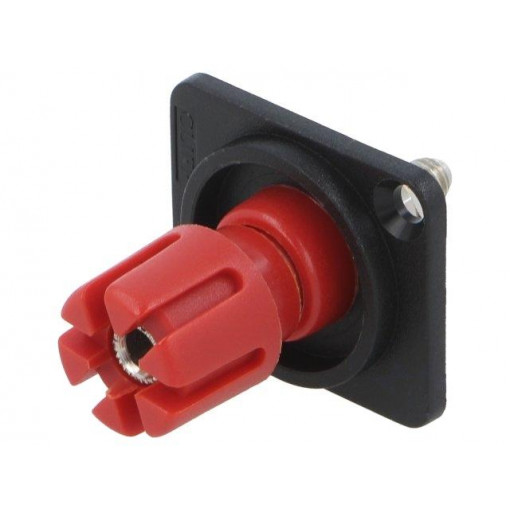CP303011; Terminal; loudspeaker; with 4mm transversal socket; 19x24mm; CLIFF