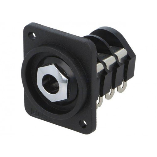 CP303080X; Socket; Jack 6,35mm; female; stereo; soldering; Case: XLR standard; CLIFF