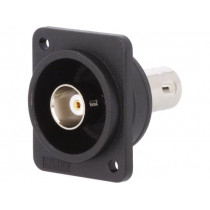 CP303090X; Coupler; BNC socket,both sides; 50Ω; black; Series: FT; 19x24mm; CLIFF CP303090X; Coupler; BNC socket,both sides; 50Ω; black; Series: FT; 19x24mm; CLIFF