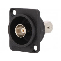 CP303095; Coupler; BNC socket,both sides; 75Ω; black; Series: FT; 19x24mm; CLIFF CP303095; Coupler; BNC socket,both sides; 75Ω; black; Series: FT; 19x24mm; CLIFF