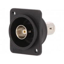 CP303095X; Coupler; BNC socket,both sides; 75Ω; black; Series: FT; 19x24mm; CLIFF CP303095X; Coupler; BNC socket,both sides; 75Ω; black; Series: FT; 19x24mm; CLIFF