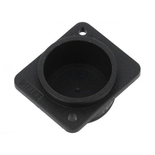 CP30400X; Protection cap; plain screw hole; black; plastic; D: 12mm; CLIFF