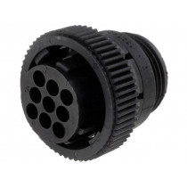 182645-1; Plug; female; PIN: 9; w/o contacts; CPC Series 1; for cable; TE Connectivity 182645-1; Plug; female; PIN: 9; w/o contacts; CPC Series 1; for cable; TE Connectivity