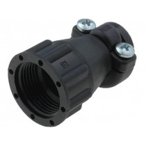 182658-1; Cable hood and fastener; CPC; Case: size 11; 8.3mm; straight; TE Connectivity