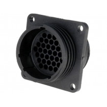 182918-1; Socket; male; PIN: 37; w/o contacts; CPC Series 1; Case: size 23; TE Connectivity