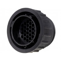 182926-1; Plug; male; PIN: 37; w/o contacts; CPC Series 1; for cable; TE Connectivity
