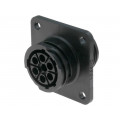 211398-1; Socket; female; PIN: 7; w/o contacts; CPC Series 1; Case: size 13; TE Connectivity