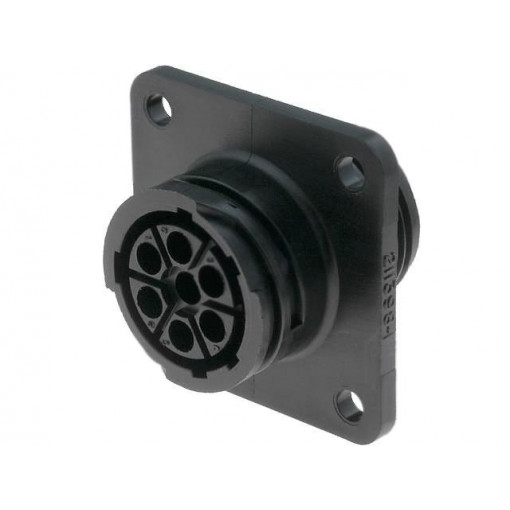 211398-1; Socket; female; PIN: 7; w/o contacts; CPC Series 1; Case: size 13; TE Connectivity