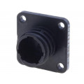 206486-1; Socket; male; PIN: 9; w/o contacts; CPC Series 2; Case: size 11; TE Connectivity