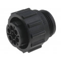 211399-1; Plug; female; PIN: 7; w/o contacts; CPC Series 1; for cable; TE Connectivity