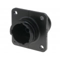 211401-1; Socket; male; PIN: 7; w/o contacts; CPC Series 1; Case: size 13; TE Connectivity
