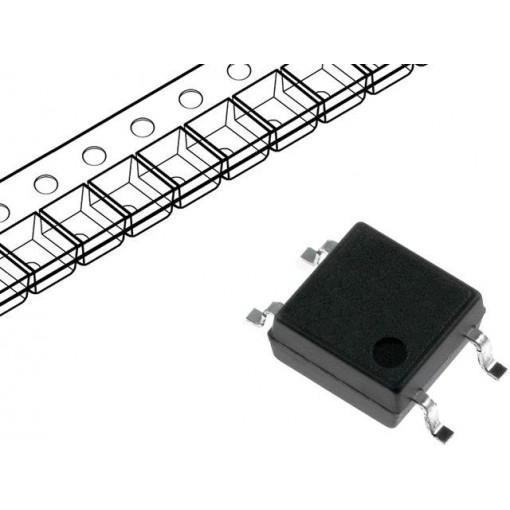 CPC1001N; Optocoupler; SMD; Channels: 1; Out: transistor; 1.5kV; SOP4; IXYS