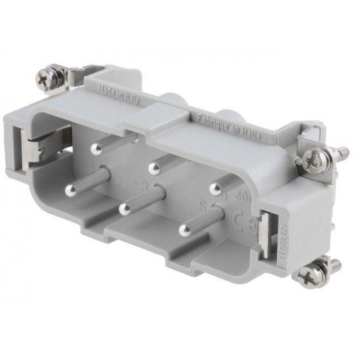 CPM 06; Connector: HDC; male; CP; PIN: 6; size 77.27; 35A; 400/690V; 1.5÷6mm2; ILME