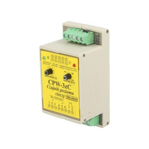 CPW-3ZC; Module: level monitoring relay; conductive fluid level; DIN; MIKROBEST CPW-3ZC; Module: level monitoring relay; conductive fluid level; DIN; MIKROBEST