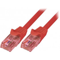 CQ2054U; Patch cord; U/UTP; 6; stranded; Cu; LSZH; red; 2m; 26AWG; LOGILINK