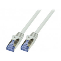 CQ4042S; Patch cord; S/FTP; 6a; stranded; Cu; LSZH; grey; 1.5m; 26AWG; LOGILINK