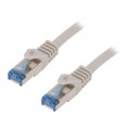 CQ4102S; Patch cord; S/FTP; 6a; stranded; Cu; LSZH; grey; 15m; 26AWG; LOGILINK