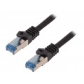CQ4113S; Patch cord; S/FTP; 6a; stranded; Cu; LSZH; black; 20m; 26AWG; LOGILINK