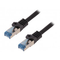 CQ4113S; Patch cord; S/FTP; 6a; stranded; Cu; LSZH; black; 20m; 26AWG; LOGILINK