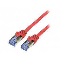 CQ5094S; Patch cord; S/FTP; 6a; stranded; Cu; LSZH; red; 10m; 26AWG; LOGILINK